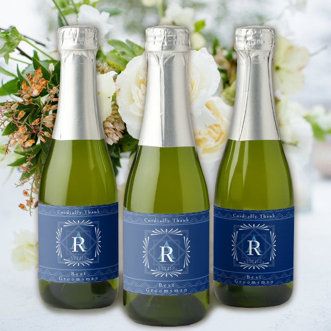 Snyggt marinmonogram Ram (Modern stylish Monogram Design. )