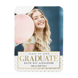 Snyggt Märkre Studenten annons Magnet