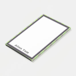 Snyggt, maskulin design post-it block