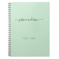 Snyggt Mint Grönt Modern Calligraphy Girly Script
