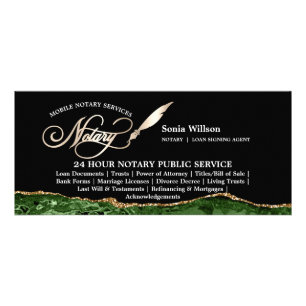 Snyggt Mobile Notary & Loan Signing Agent Law Reklamkort