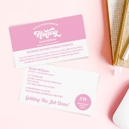 Snyggt Mobile Notary & Loan Signing Agent Law Visitkort