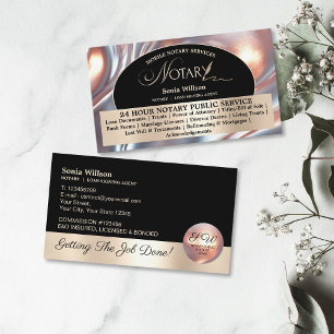 Snyggt Mobile Notary & Loan Signing Agent Law Visitkort