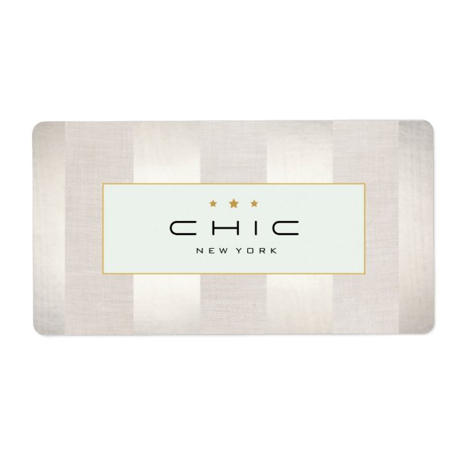 Snyggt Mode och skönhetsmodern Stripe Fraktsedel (Framsidan)