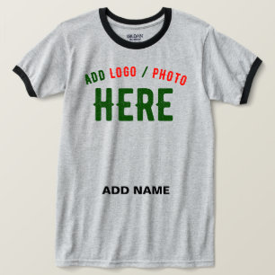 SNYGGT MODERN ANPASSADE ASH KONTROLLERAT BRANED T SHIRT