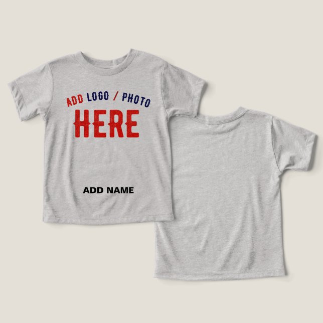 SNYGGT MODERN ANPASSADE ASH KONTROLLERAT BRANED T SHIRT (Design fram och bak)