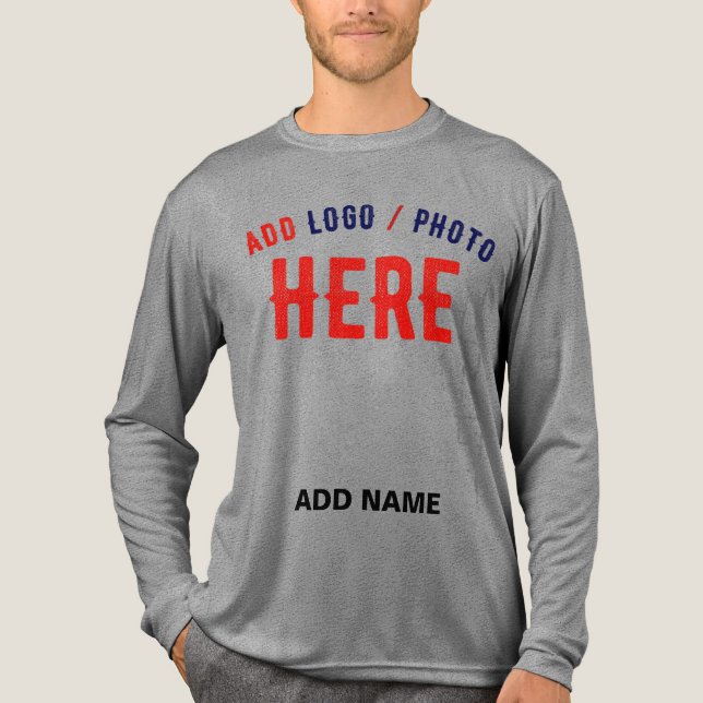 SNYGGT MODERN ANPASSADE ASH KONTROLLERAT BRANED T SHIRT (Framsida)