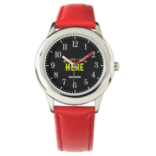 SNYGGT MODERN ANPASSADE BLACK KONTROLLERAD BRANDAD ARMBANDSUR