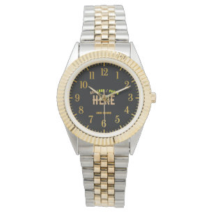 SNYGGT MODERN ANPASSADE BLACK KONTROLLERAD BRANDAD ARMBANDSUR