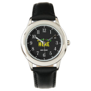 SNYGGT MODERN ANPASSADE BLACK KONTROLLERAD BRANDAD ARMBANDSUR