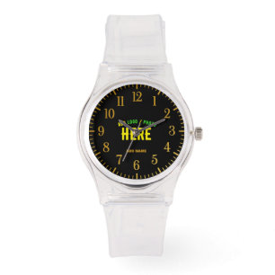 SNYGGT MODERN ANPASSADE BLACK KONTROLLERAD BRANDAD ARMBANDSUR