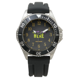 SNYGGT MODERN ANPASSADE BLACK KONTROLLERAD BRANDAD ARMBANDSUR