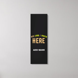 SNYGGT MODERN ANPASSADE BLACK KONTROLLERAD BRANDAD CANVASTRYCK