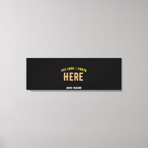 SNYGGT MODERN ANPASSADE BLACK KONTROLLERAD BRANDAD CANVASTRYCK