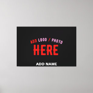 SNYGGT MODERN ANPASSADE BLACK KONTROLLERAD BRANDAD CANVASTRYCK