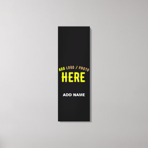 SNYGGT MODERN ANPASSADE BLACK KONTROLLERAD BRANDAD CANVASTRYCK