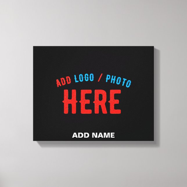 SNYGGT MODERN ANPASSADE BLACK KONTROLLERAD BRANDAD CANVASTRYCK (Framsida)