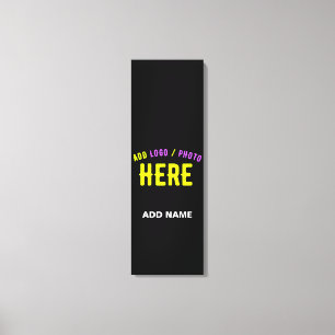 SNYGGT MODERN ANPASSADE BLACK KONTROLLERAD BRANDAD CANVASTRYCK