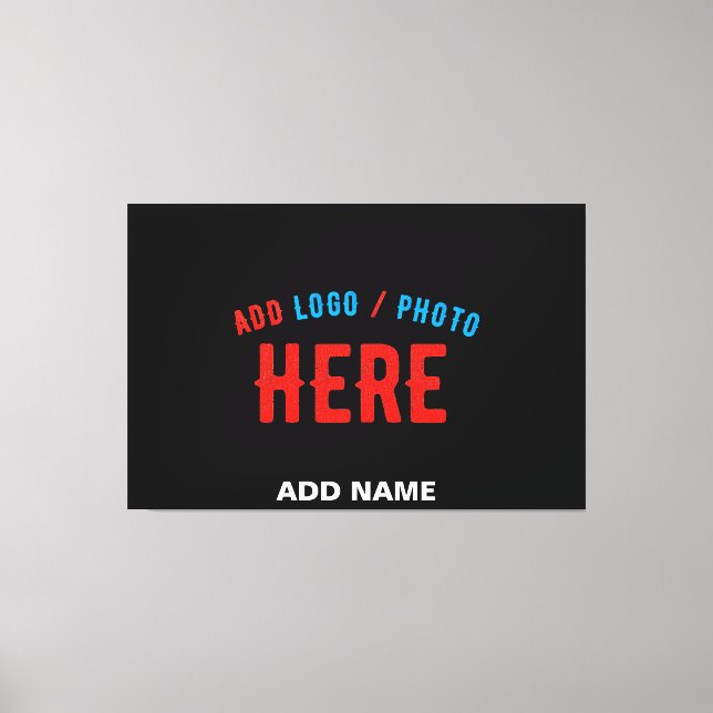 SNYGGT MODERN ANPASSADE BLACK KONTROLLERAD BRANDAD CANVASTRYCK (Framsida)