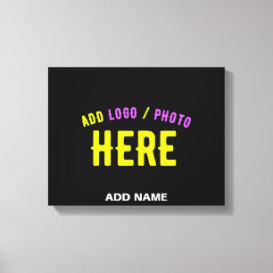 SNYGGT MODERN ANPASSADE BLACK KONTROLLERAD BRANDAD CANVASTRYCK