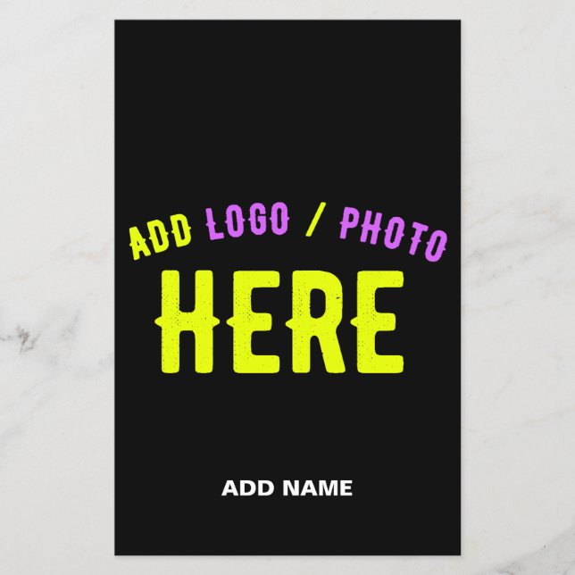 SNYGGT MODERN ANPASSADE BLACK KONTROLLERAD BRANDAD FLYGBLAD (Framsidan)