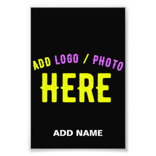 SNYGGT MODERN ANPASSADE BLACK KONTROLLERAD BRANDAD FOTOTRYCK