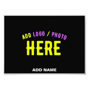 SNYGGT MODERN ANPASSADE BLACK KONTROLLERAD BRANDAD FOTOTRYCK