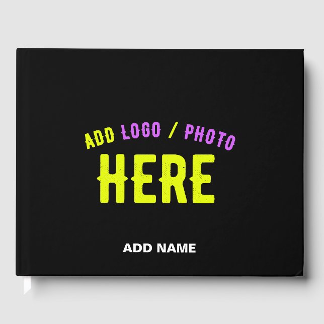 SNYGGT MODERN ANPASSADE BLACK KONTROLLERAD BRANDAD GÄSTBÖCKER (Framsida)