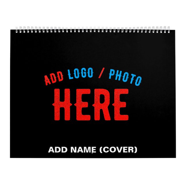 SNYGGT MODERN ANPASSADE BLACK KONTROLLERAD BRANDAD KALENDER (Omslag)