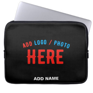 SNYGGT MODERN ANPASSADE BLACK KONTROLLERAD BRANDAD LAPTOP FODRAL