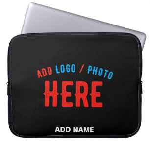 SNYGGT MODERN ANPASSADE BLACK KONTROLLERAD BRANDAD LAPTOP FODRAL