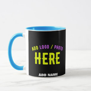SNYGGT MODERN ANPASSADE BLACK KONTROLLERAD BRANDAD MUGG