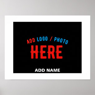 SNYGGT MODERN ANPASSADE BLACK KONTROLLERAD BRANDAD POSTER