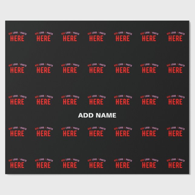 SNYGGT MODERN ANPASSADE BLACK KONTROLLERAD BRANDAD PRESENTPAPPER (Platt)