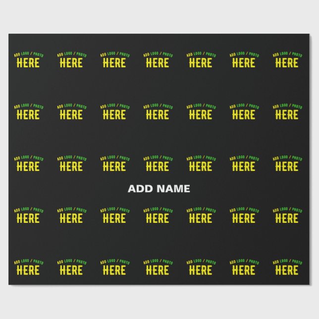 SNYGGT MODERN ANPASSADE BLACK KONTROLLERAD BRANDAD PRESENTPAPPER (Platt)