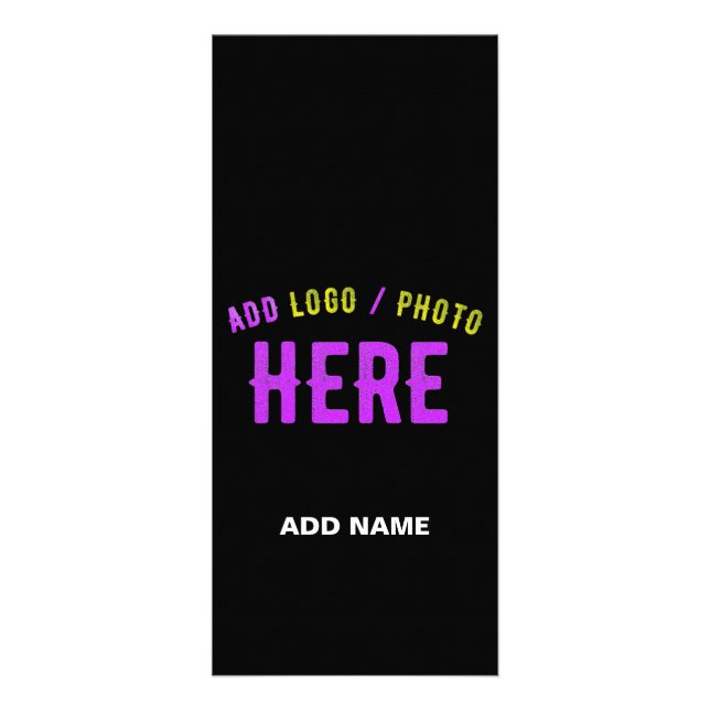 SNYGGT MODERN ANPASSADE BLACK KONTROLLERAD BRANDAD REKLAMKORT (Framsidan)