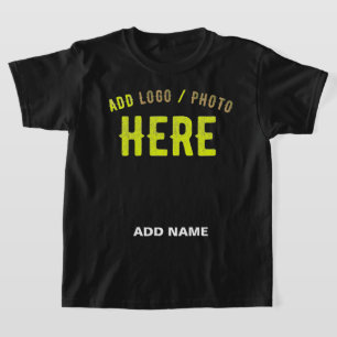 SNYGGT MODERN ANPASSADE BLACK KONTROLLERAD BRANDAD T SHIRT