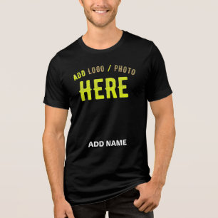 SNYGGT MODERN ANPASSADE BLACK KONTROLLERAD BRANDAD T SHIRT
