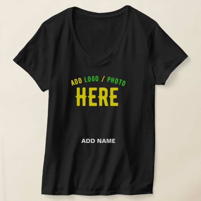 SNYGGT MODERN ANPASSADE BLACK KONTROLLERAD BRANDAD T SHIRT (Laydown)
