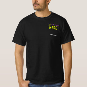 SNYGGT MODERN ANPASSADE BLACK KONTROLLERAD BRANDAD T SHIRT
