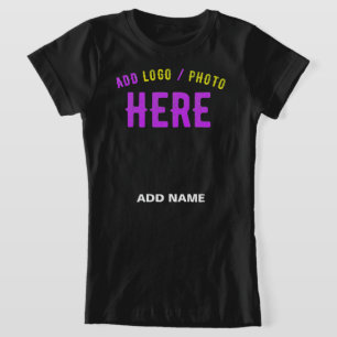 SNYGGT MODERN ANPASSADE BLACK KONTROLLERAD BRANDAD T SHIRT