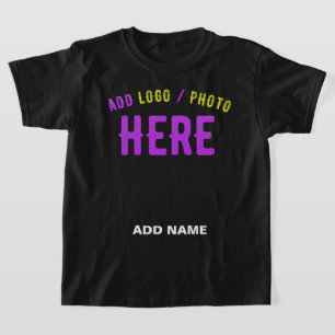 SNYGGT MODERN ANPASSADE BLACK KONTROLLERAD BRANDAD T SHIRT