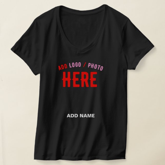 SNYGGT MODERN ANPASSADE BLACK KONTROLLERAD BRANDAD T SHIRT (Laydown)