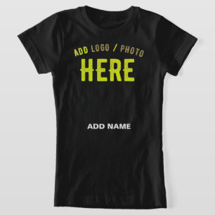 SNYGGT MODERN ANPASSADE BLACK KONTROLLERAD BRANDAD T SHIRT