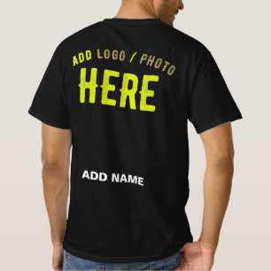 SNYGGT MODERN ANPASSADE BLACK KONTROLLERAD BRANDAD T SHIRT