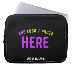SNYGGT MODERN ANPASSADE BLACK VERIFIERAT BRAND LAPTOP FODRAL