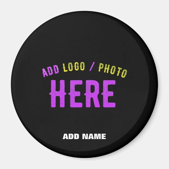 SNYGGT MODERN ANPASSADE BLACK VERIFIERAT BRAND MAGNET (Framsidan)