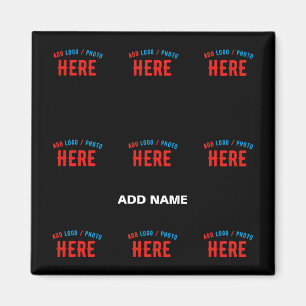 SNYGGT MODERN ANPASSADE BLACK VERIFIERAT BRAND MAGNET