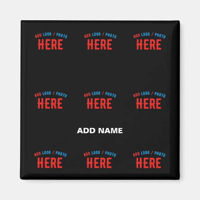 SNYGGT MODERN ANPASSADE BLACK VERIFIERAT BRAND MAGNET (Framsidan)