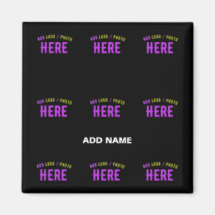SNYGGT MODERN ANPASSADE BLACK VERIFIERAT BRAND MAGNET